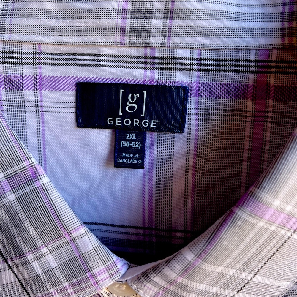 BRAND NEW WITH TAGS GEORGE SHIRT 2XL.